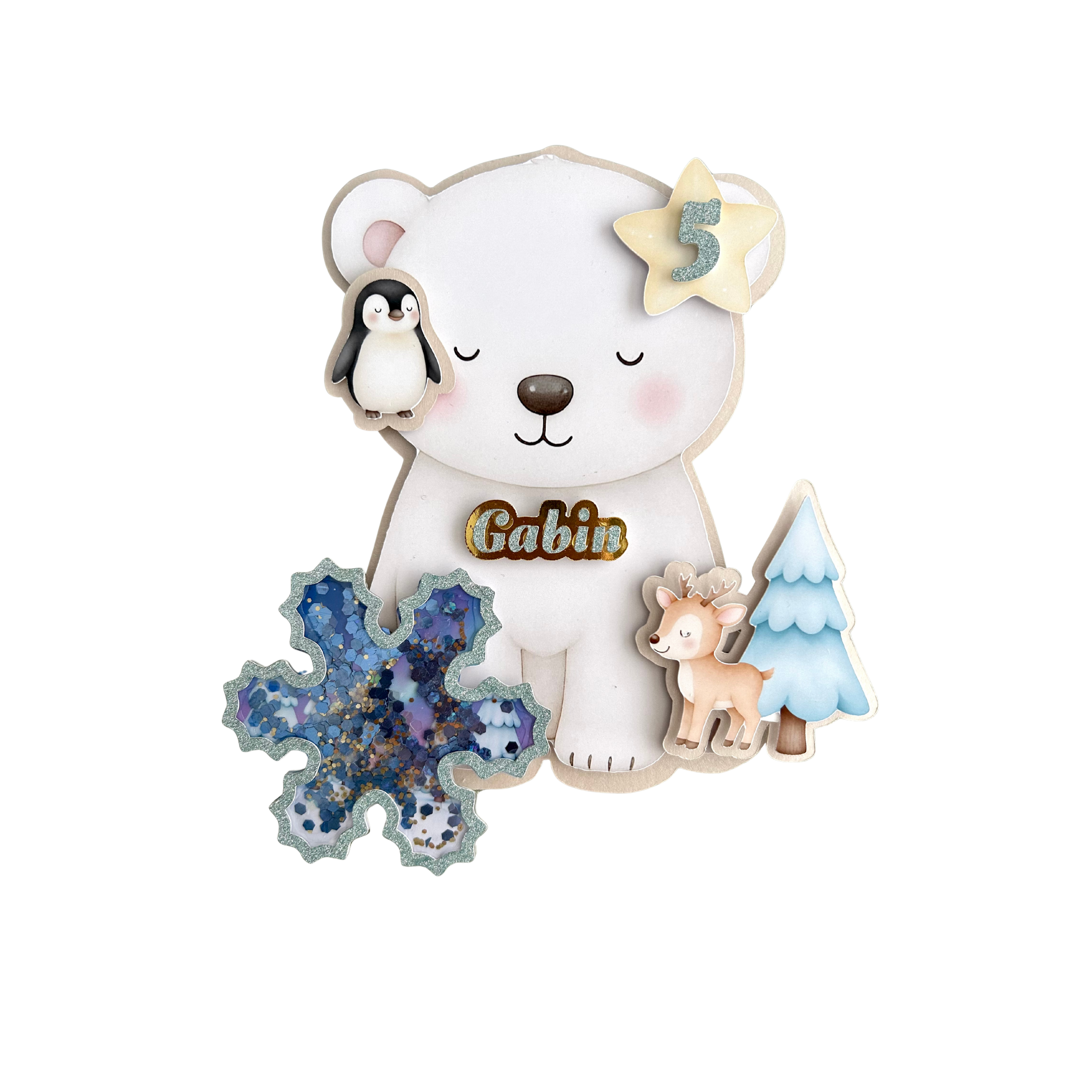 Cake topper - Premium