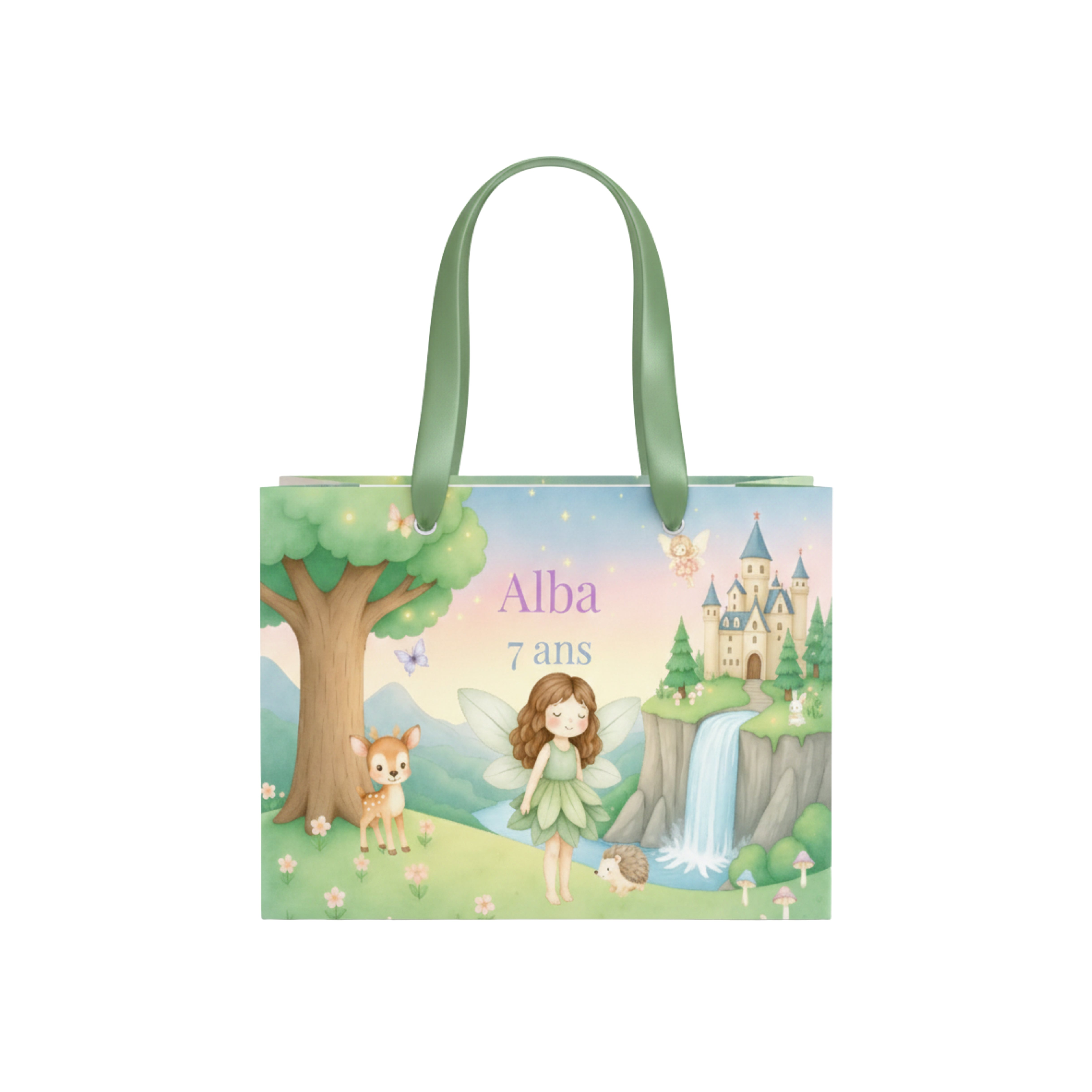 Sac cadeau - Forêt enchantée
